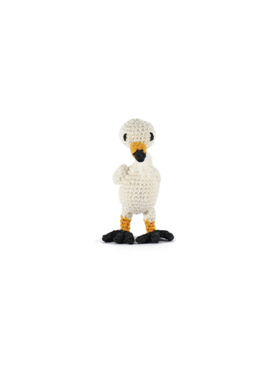 toft ed's animal mini Delilah the Cattle Egret amigurumi crochet